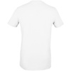 Футболка мужская Millenium Stretch Men, белая с логотипом