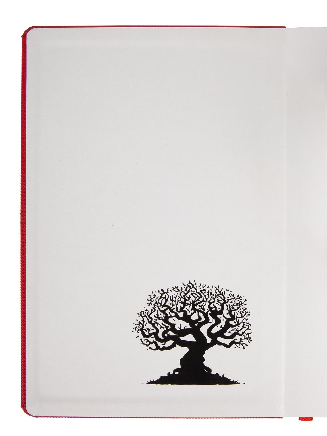 Ежедневник Grade, недатированный, красный с логотипом