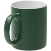 Кружка Promo матовая, темно-зеленая с логотипом