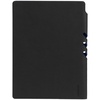 Ежедневник Flexpen Black, недатированный, черный с синим с логотипом
