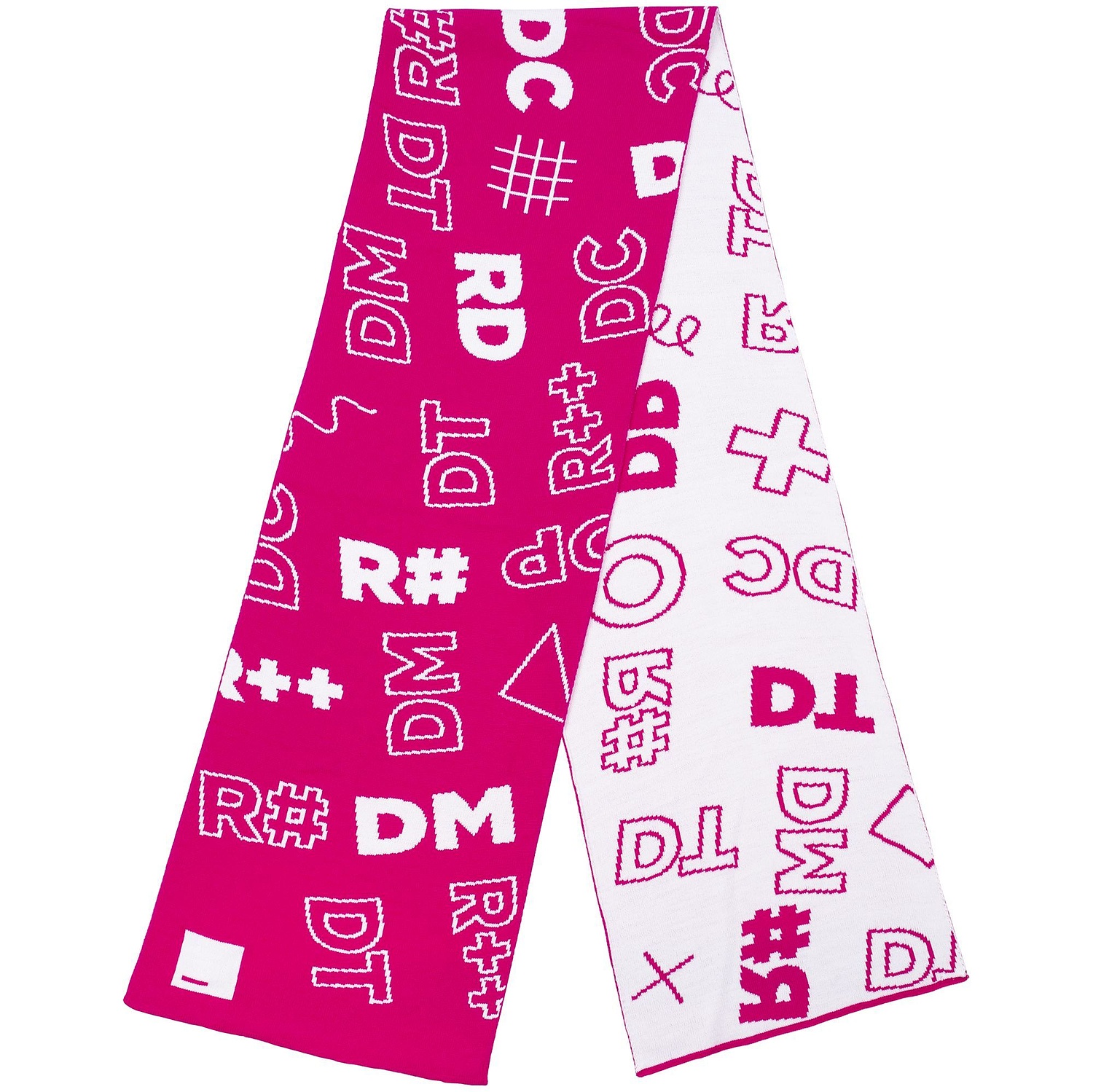 Шарф на заказ Tricksy Light, S, акрил с логотипом