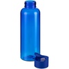 Бутылка для воды Plaske, синяя с логотипом