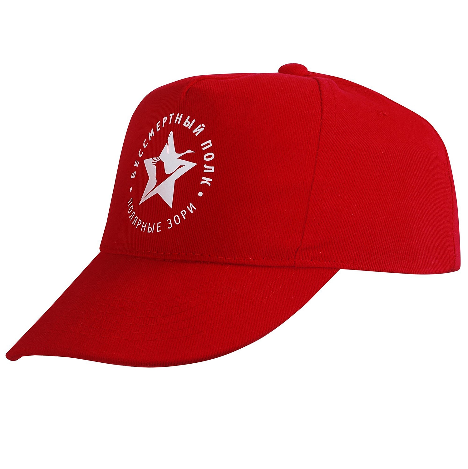 Бейсболка Long Beach, красная