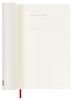 Еженедельник Moleskine Classic Soft Large, красный