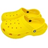 Сабо женские Krokki, желтые с логотипом