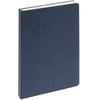 Ежедневник Saffian, недатированный, синий, с тонированной бумагой с логотипом