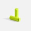 Наконечник для шнурка Nozzle, ver.2, желтый неон с логотипом