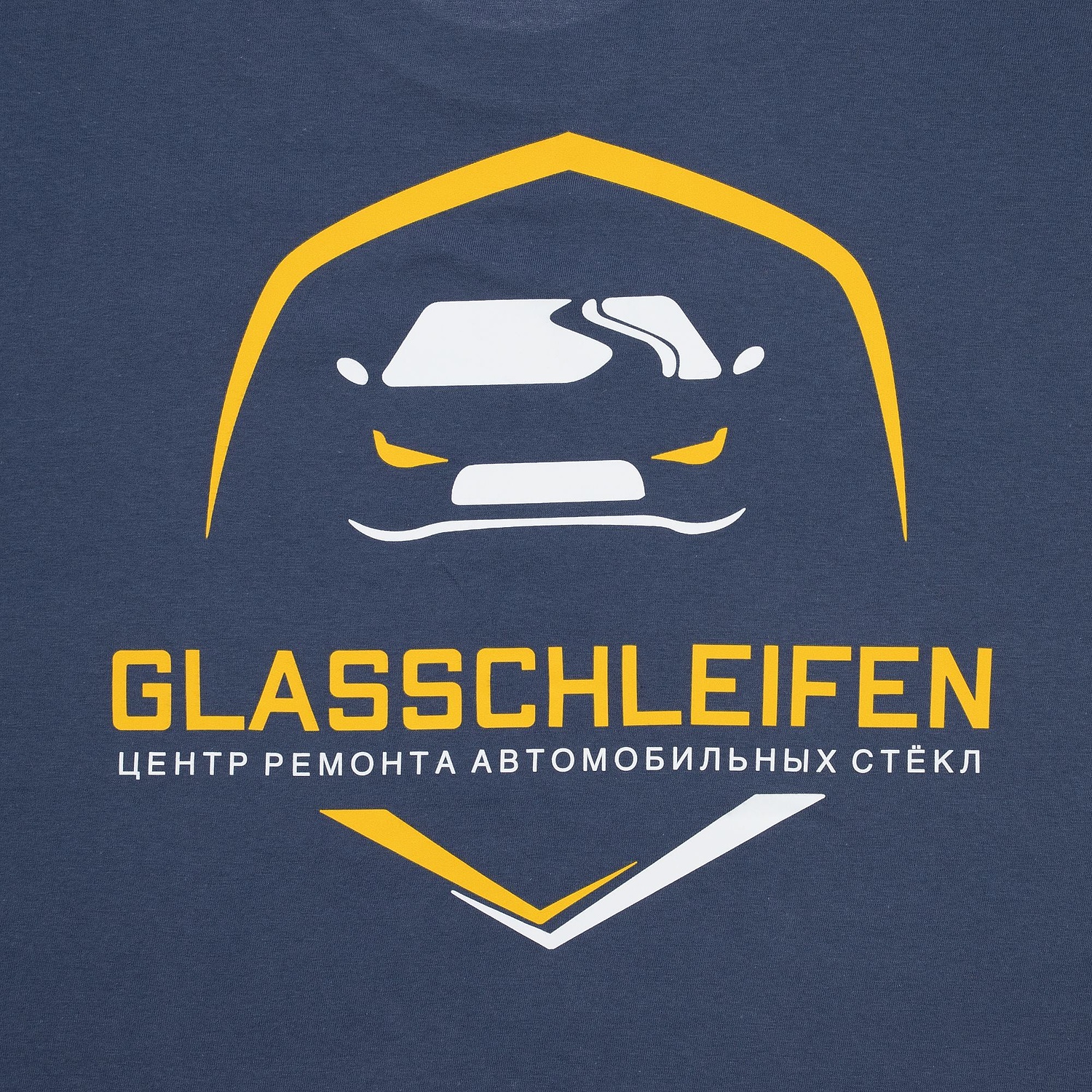 Футболка унисекс Regent 150, синяя (джинс) с логотипом