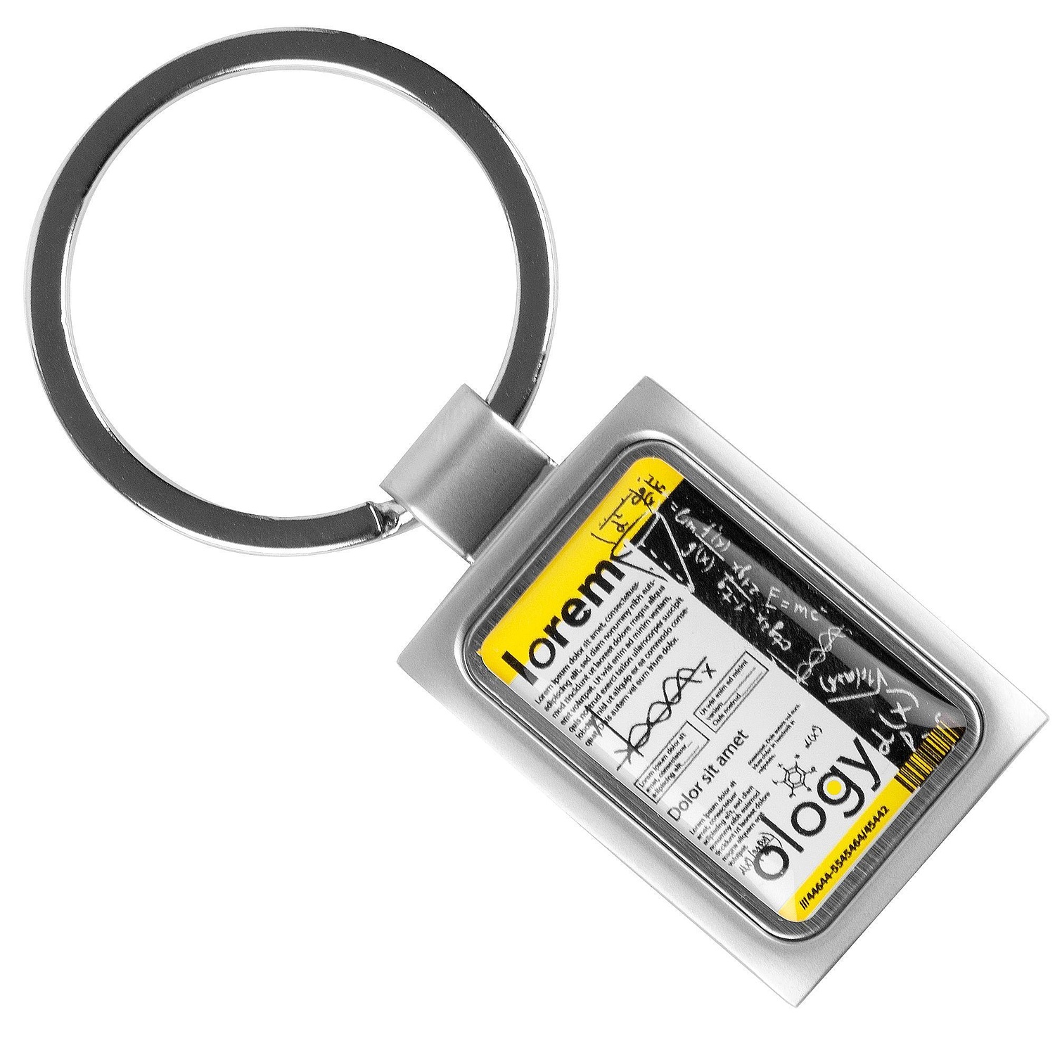 Брелок Formica, металлик с логотипом