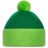 Шапка Snappy, зеленая с салатовым с логотипом