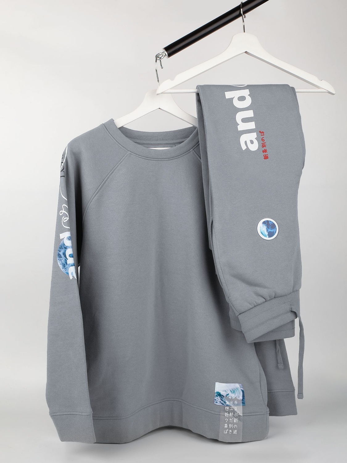 Джоггеры J2, серые с логотипом