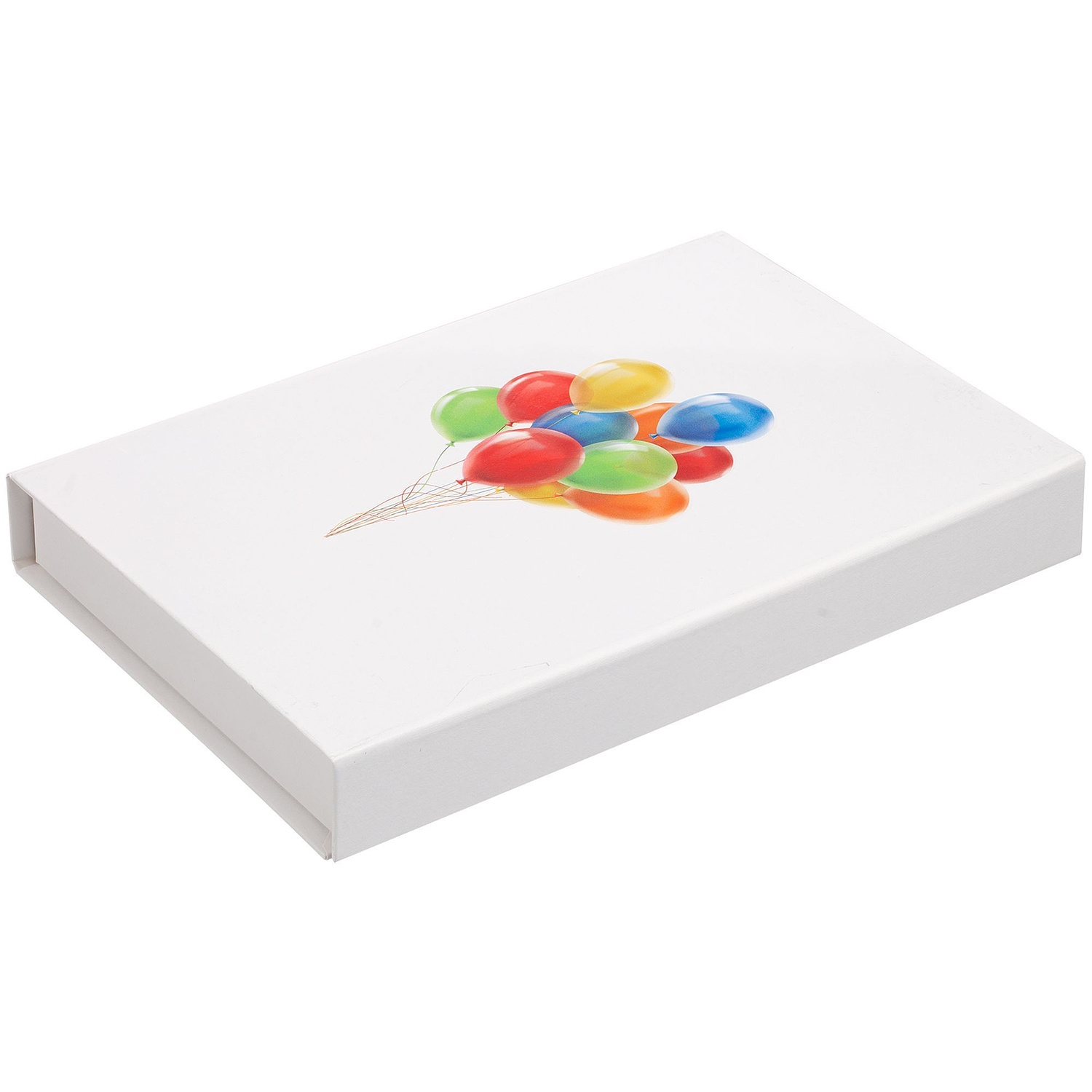 Коробка Silk, белая с логотипом