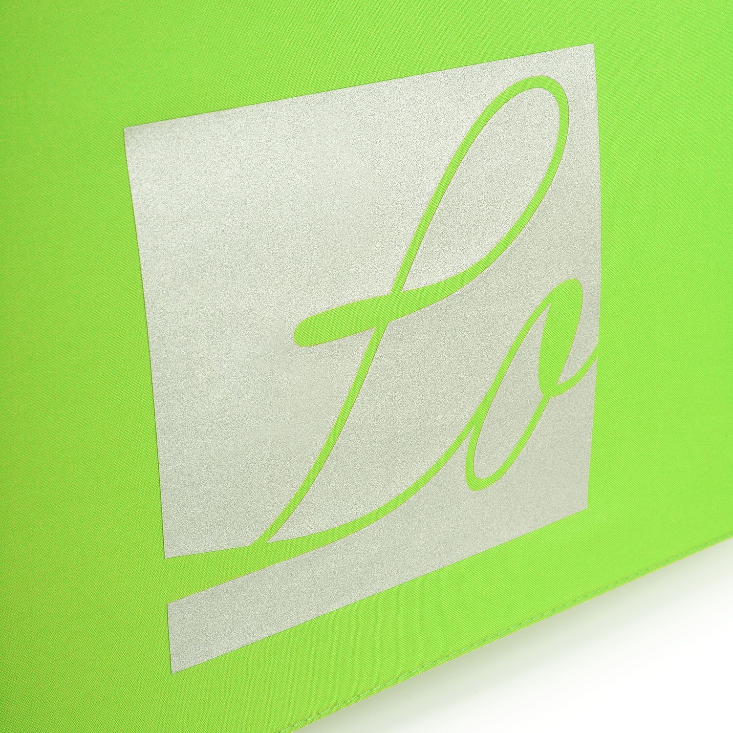 Зонт складной Basic, зеленое яблоко с логотипом