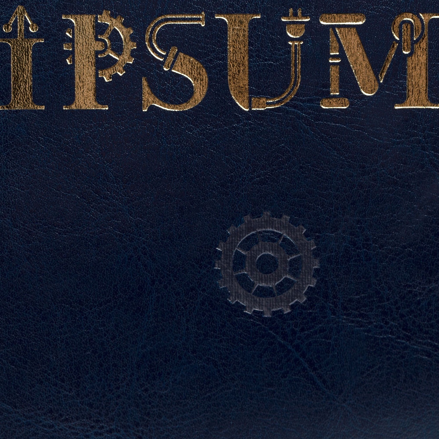 Ежедневник Nebraska Flex, недатированный, синий с серебром с логотипом