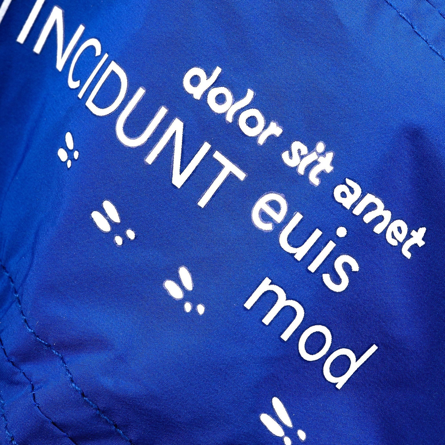 Панама Ben Mac, ярко-синяя с логотипом