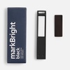Флешка markBright Black с синей подсветкой, 32 Гб с логотипом