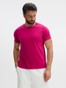 Футболка Imperial 190, ярко-розовая (фуксия) с логотипом