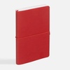 Ежедневник Waltz, недатированный, красный с логотипом
