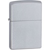 Зажигалка Zippo Classic Satin, серебристая с логотипом