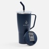 Термостакан Kasumigaoka, темно-синий с логотипом