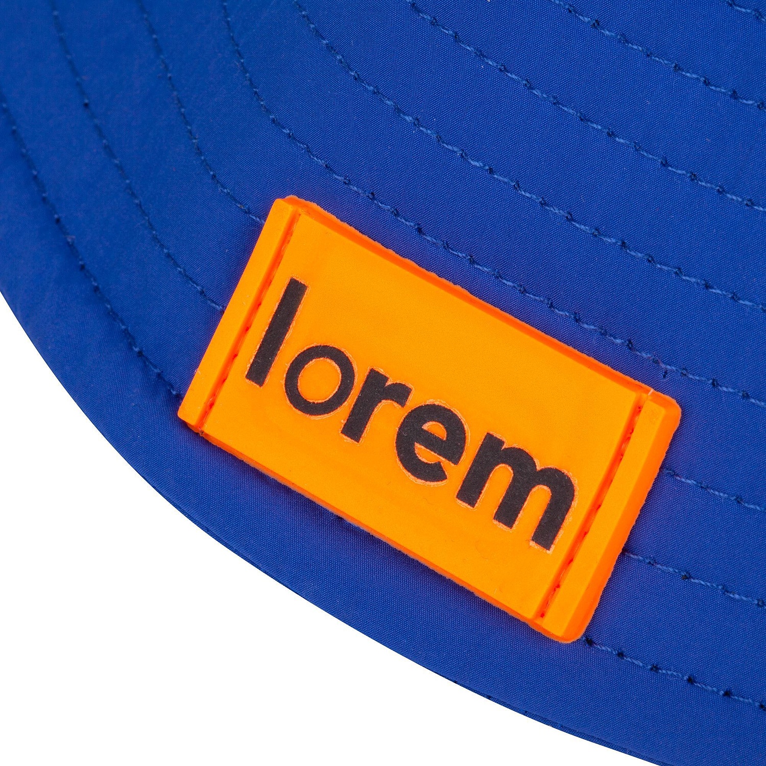 Панама Ben Mac, ярко-синяя с логотипом