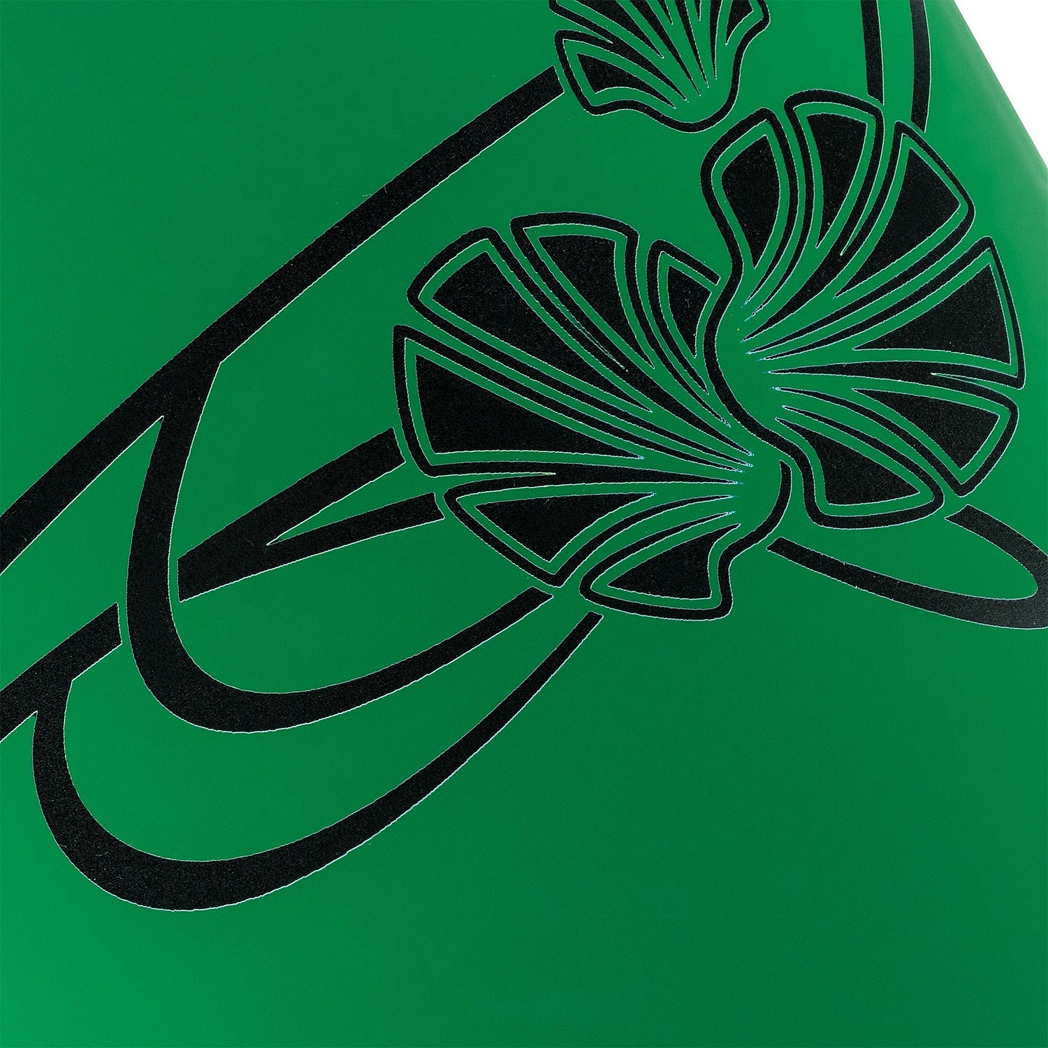 Кружка Surprise Touch Black с покрытием софт-тач, зеленая с логотипом