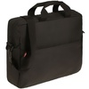 Сумка для ноутбука Locus, черная с логотипом