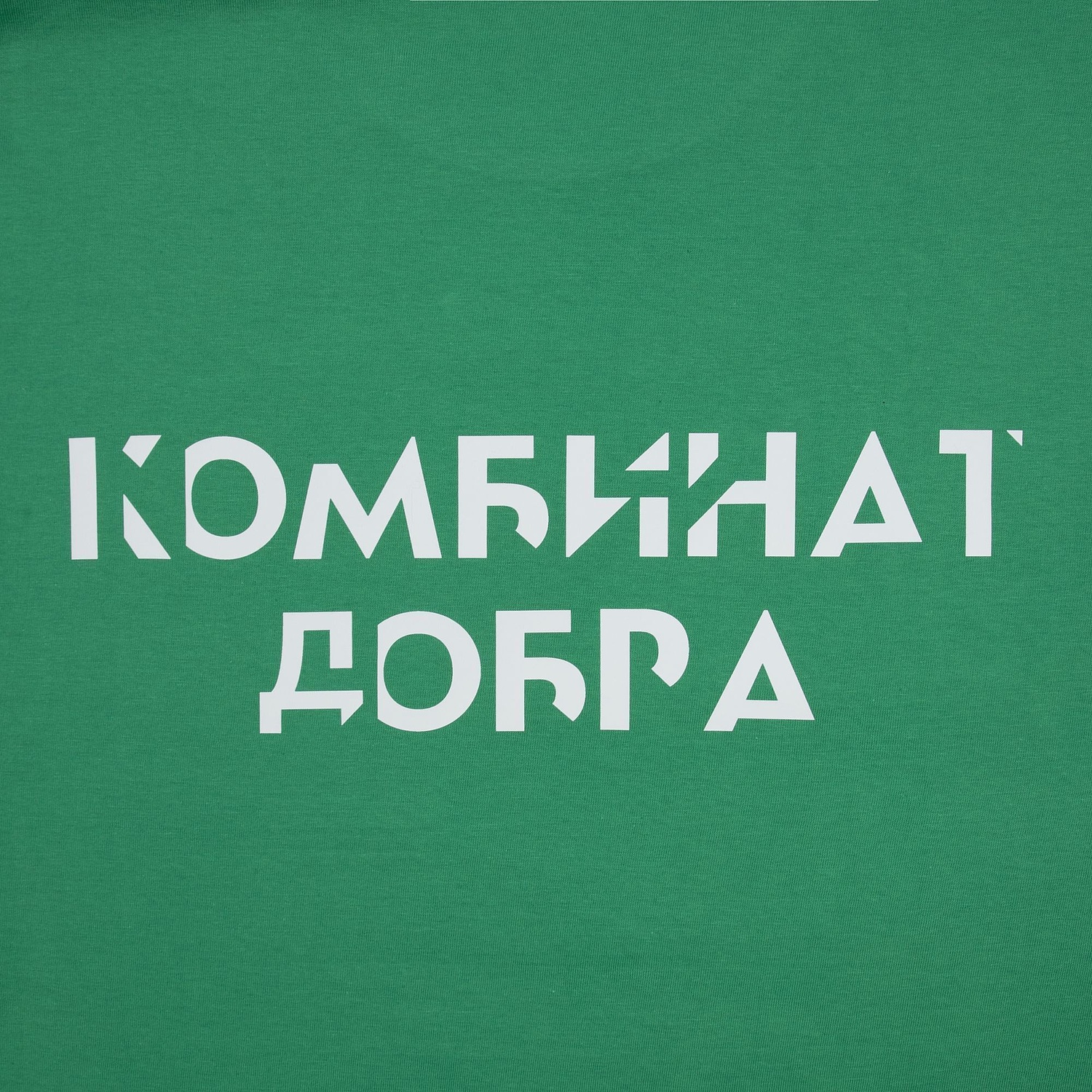 Футболка мужская E190, зеленая с логотипом