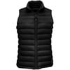 Жилет женский Wilson BW Women, черный с логотипом