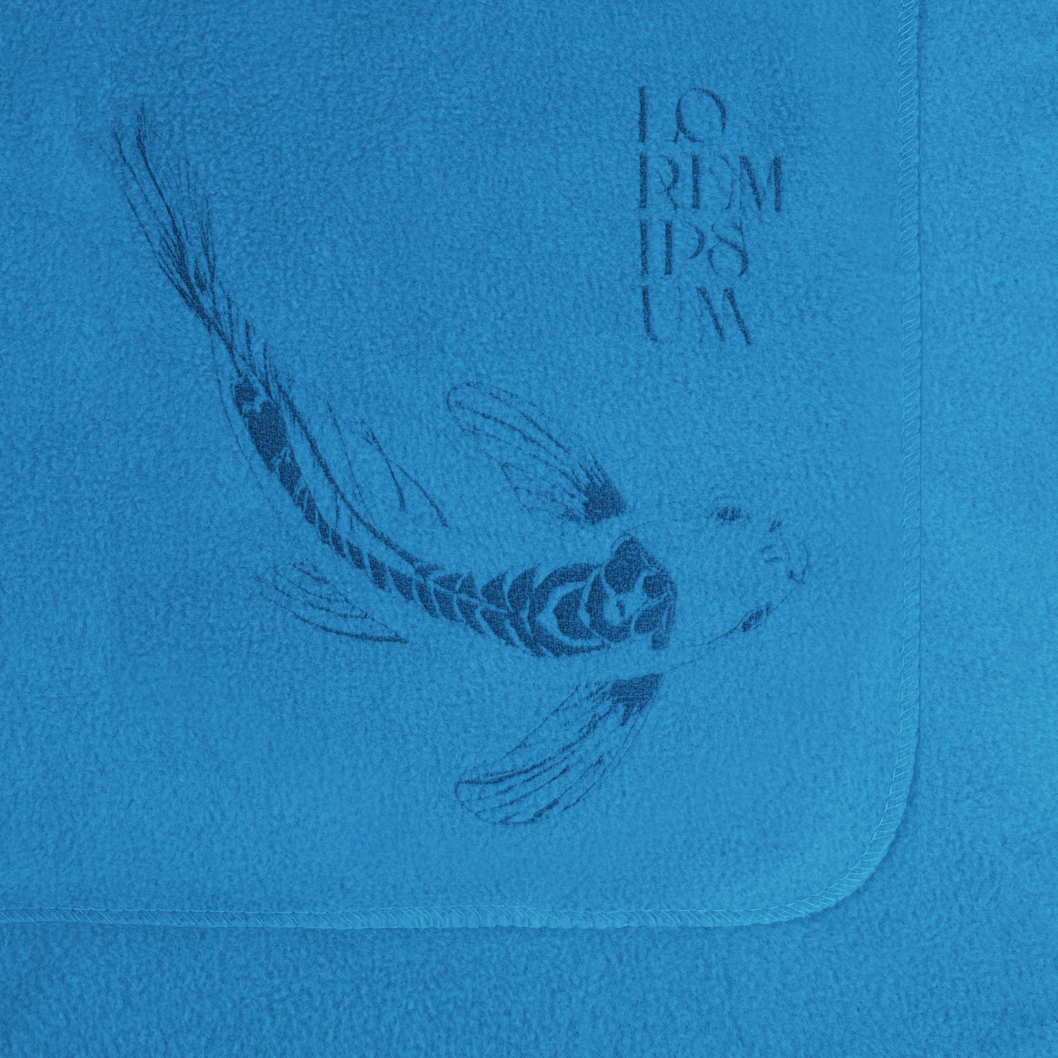 Дорожный плед-подушка Pathway 2, ярко-синий