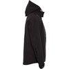 Куртка мужская Hooded Softshell черная с логотипом