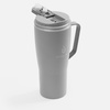 Термостакан Kasumigaoka, серый с логотипом
