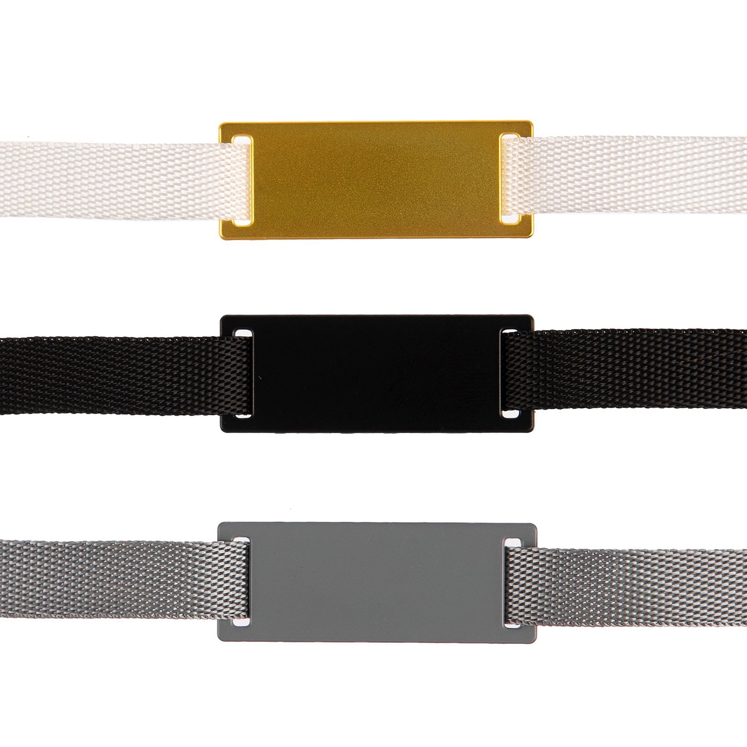 Стропа текстильная Fune 10 S, серая, 40 см с логотипом