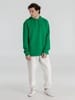 Толстовка с капюшоном унисекс Hoodie, зеленая с логотипом