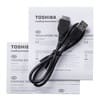 Внешний диск Toshiba Canvio, USB 3.0, 1Тб, черный с логотипом