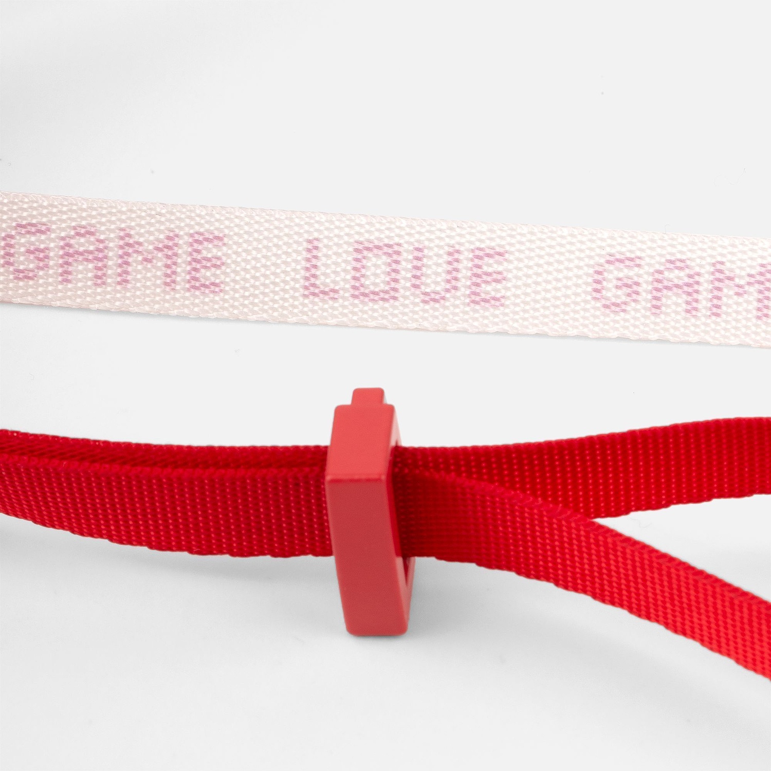 Стропа текстильная Fune 10 M, красная, 70 см с логотипом