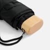 Зонт складной RainCase в чехле-сумке, черный с логотипом