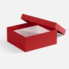 Коробка Recollection, красная с логотипом