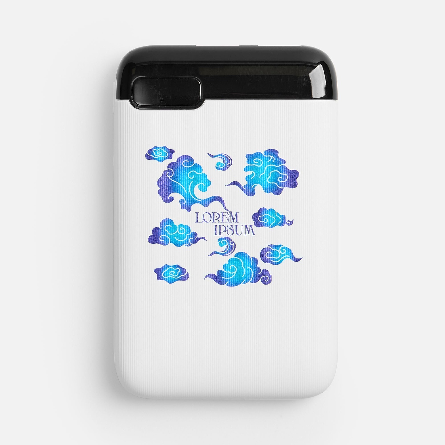 Набор VitalTrio, белый с логотипом