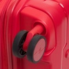 Чемодан Skyline S, красный с логотипом
