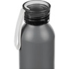 Бутылка для воды Brooke, матовая серая с логотипом