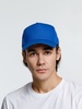 Бейсболка Promo, синяя с логотипом