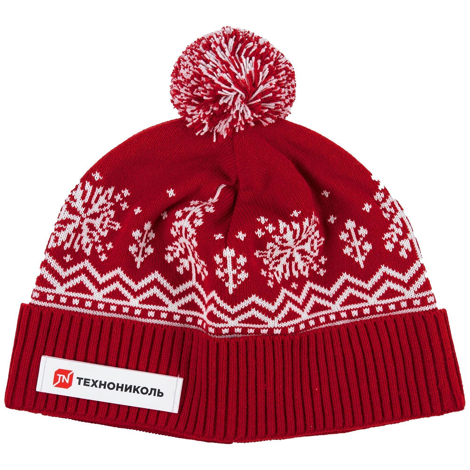 Лейбл из ПВХ Dzeta, S, белый с логотипом