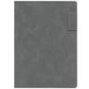 Ежедневник Lable Touch, недатированный, темно-серый с логотипом