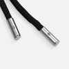 Наконечник для шнурка Nozzle, ver.2, серебристый с логотипом