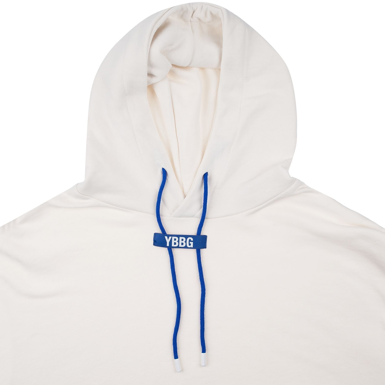 Лейбл тканевый Epsilon, S, синий с логотипом