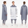 Дождевик R2, серый, размер M/L