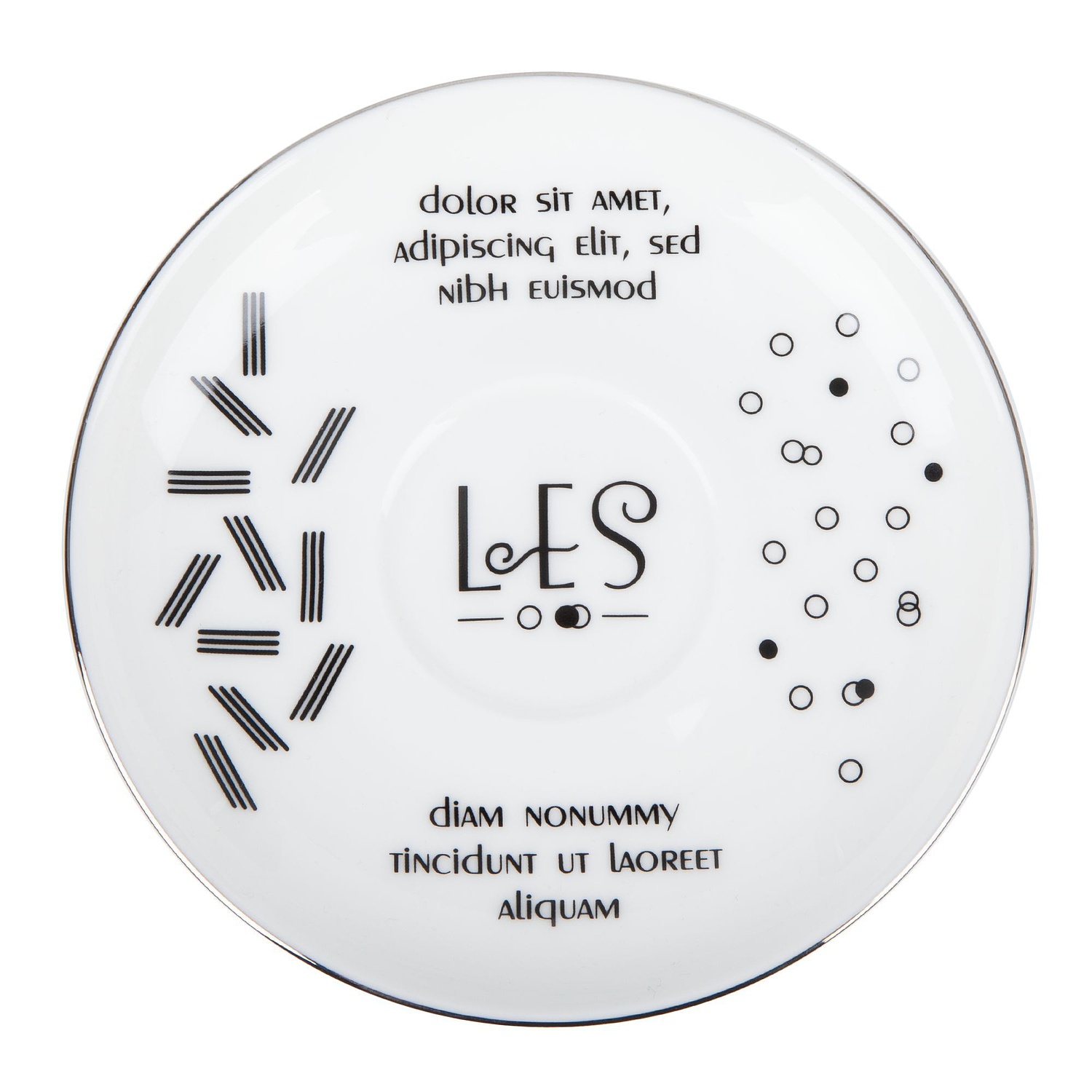 Кофейная пара Select, белая с золотистой отводкой