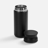 Термостакан Bau с ситечком, черный с логотипом