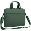 Сумка для ноутбука L214, зеленая с логотипом